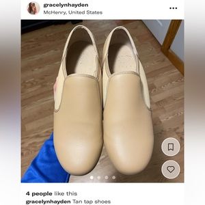 Tan Tap Shoes